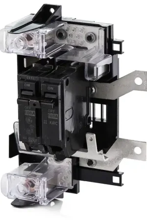 Price Drop ABB / General Electric THQMV100D - 100A 2 Pole Molded Case Circuit Breaker