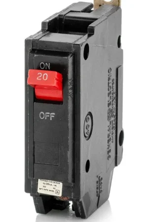 Price Cut ABB / General Electric TXQB1120 - 20A 1 Pole Miniature Circuit Breaker