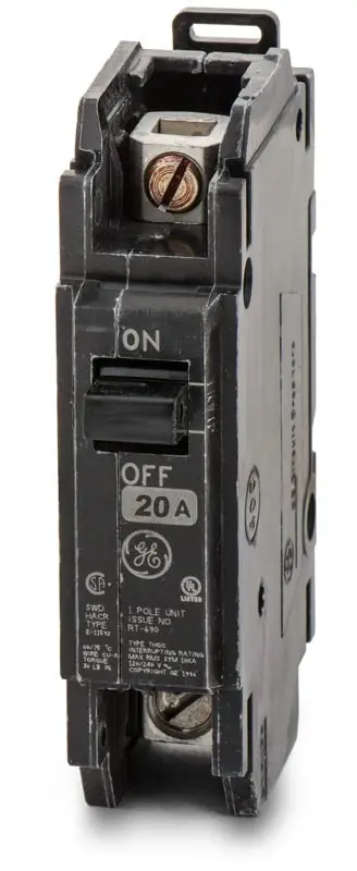 In Demand ABB / General Electric THQC1120WL - 20A 1 Pole Molded Case Circuit Breaker