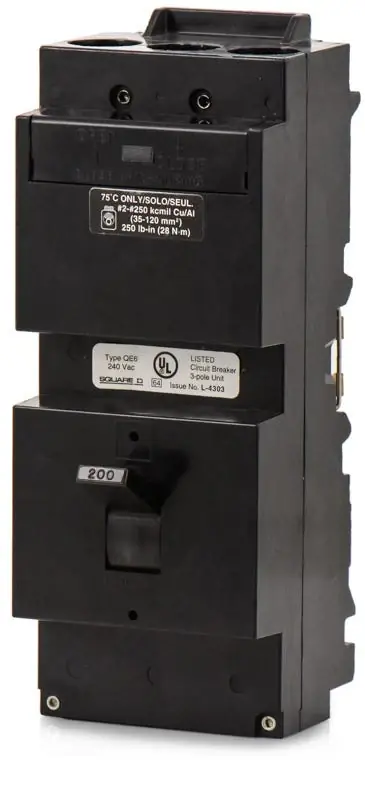 Fast Shipping Square D QE3200VH - 200A 3 Pole Molded Case Circuit Breaker