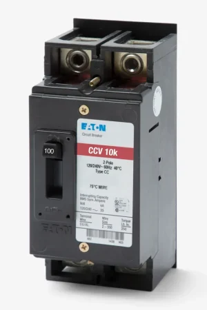 Eaton / Cutler-Hammer CCV2100 - 100A 2 Pole Molded Case Circuit Breaker While Supplies Last