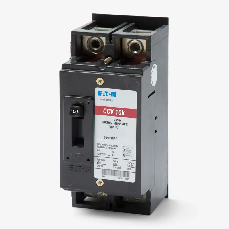 Eaton / Cutler-Hammer CCV2100 - 100A 2 Pole Molded Case Circuit Breaker While Supplies Last