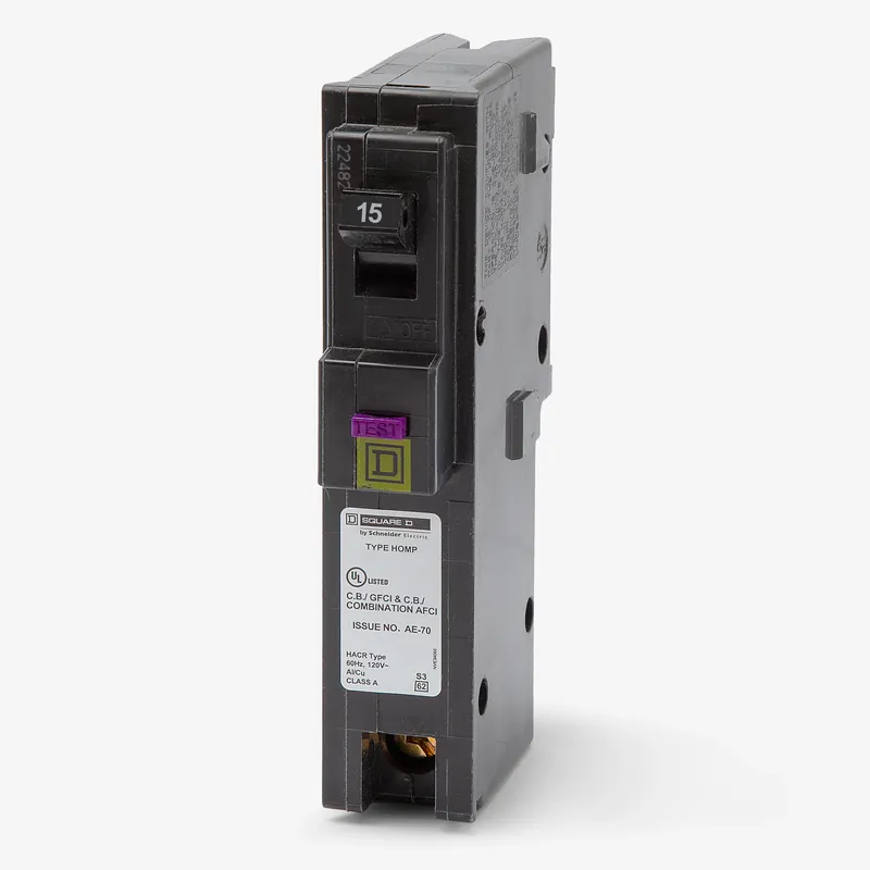 Square D HOM115PDF - 15A Dual Function Miniature Circuit Breaker Best Seller