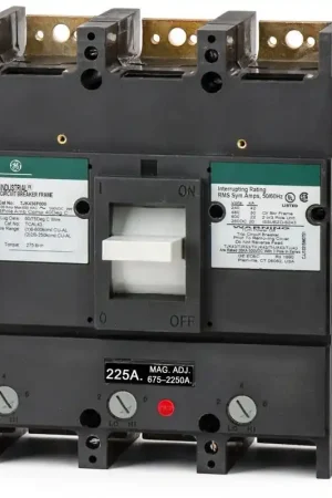 Limited Offer ABB / General Electric TJK436225 - 225A 3 Pole Molded Case Circuit Breaker
