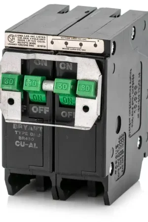 Eaton / Cutler-Hammer BR430 - 30/30/30/30A Quadplex Miniature Circuit Breaker Crafted
