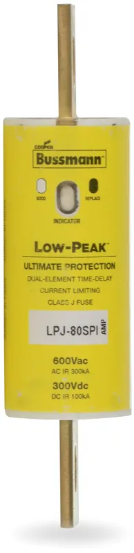 Crafted Bussmann LPJ-80SPI Time Delay Fuse