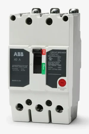 ABB / General Electric TEYD3040B - 40A 3 Pole Miniature Circuit Breaker Best Price