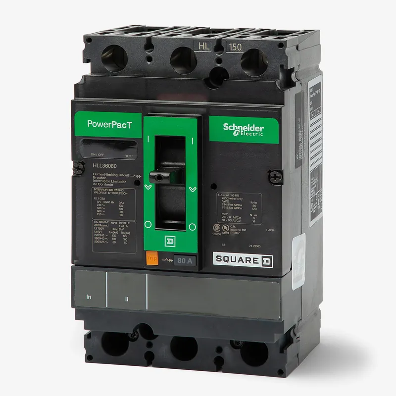 Schneider Electric HLL36080 3 Pole Circuit Breaker Certified