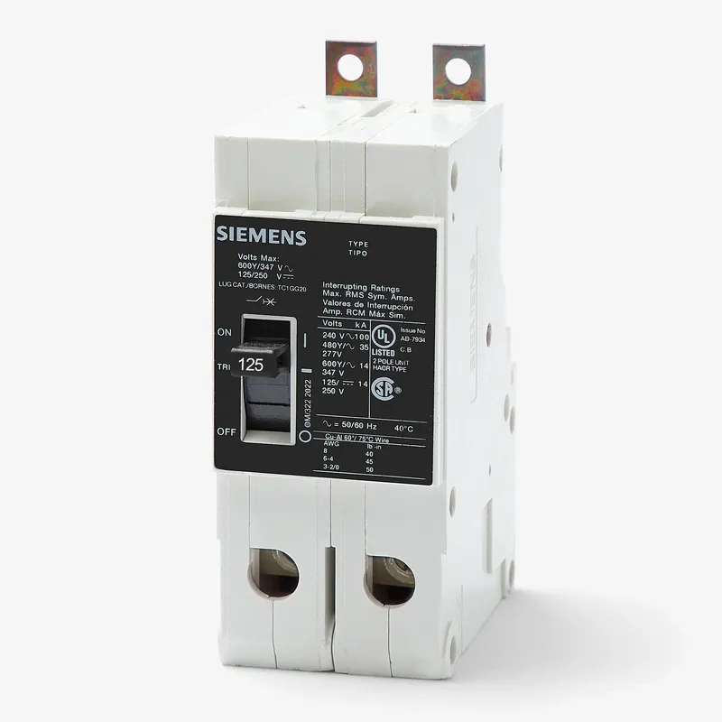 Siemens LGB2B125B - 125A 2 Pole Molded Case Circuit Breaker Cheap