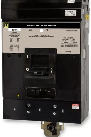 Crafted Schneider Electric MH36400 - 400A 3 Pole Molded Case Circuit Breaker