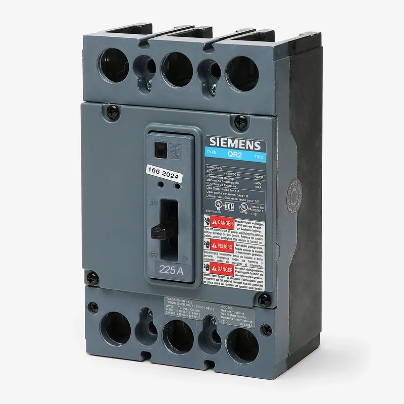 Siemens HQR23B225L - 225A 3 Pole Molded Case Circuit Breaker Reduced Price