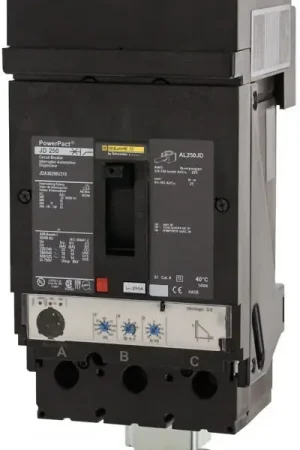 While Supplies Last Square D JJA36250U31X - 250A 3 Pole Molded Case Circuit Breaker