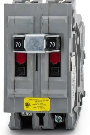 Wadsworth A270NI - 70A 2 Pole Miniature Circuit Breaker Fan Favorite
