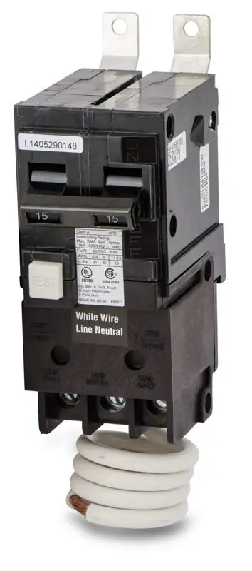 Siemens BF215 - 15A GFCI Molded Case Circuit Breaker Price Drop