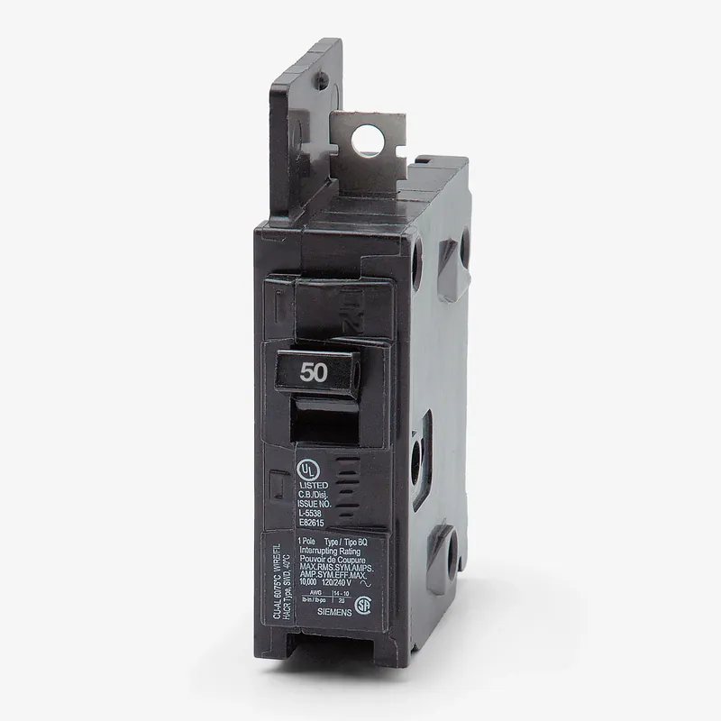 Discount Siemens BQ1B050 - 50A 1 Pole Molded Case Circuit Breaker