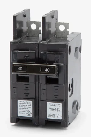 Big Sale Siemens BQ2B040 - 40A 2 Pole Molded Case Circuit Breaker