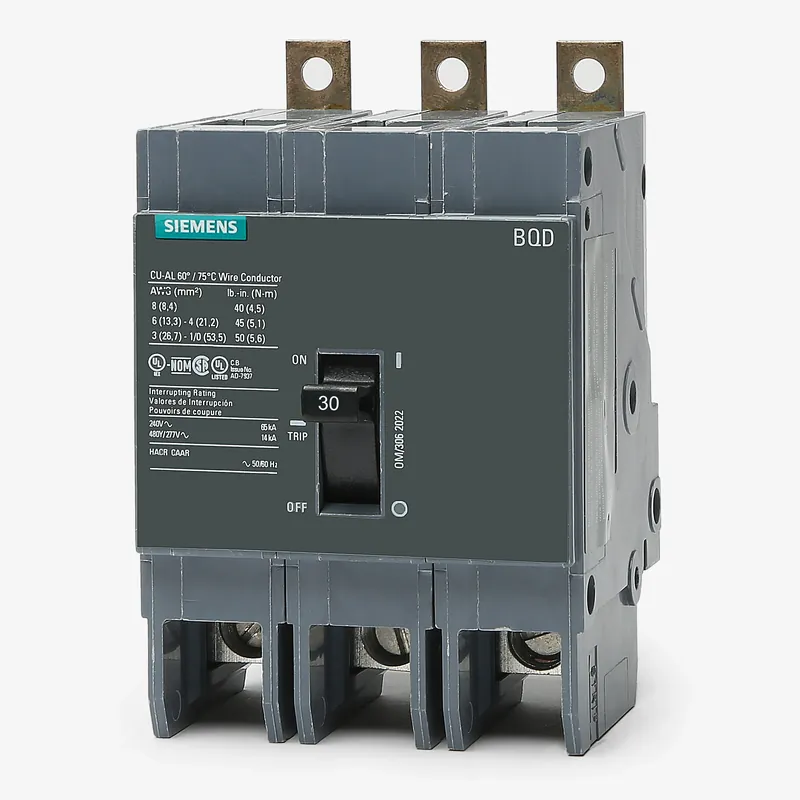 Siemens BQD330 - 30A 3 Pole Molded Case Circuit Breaker Fast Shipping