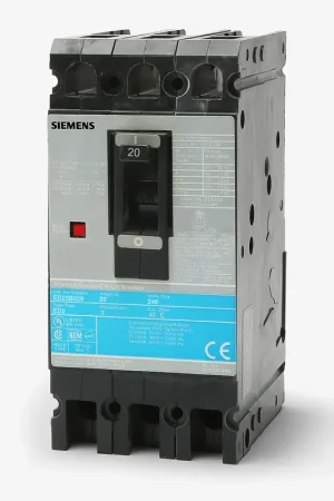 Crafted Siemens ED23B020 - 20A 3 Pole Molded Case Circuit Breaker
