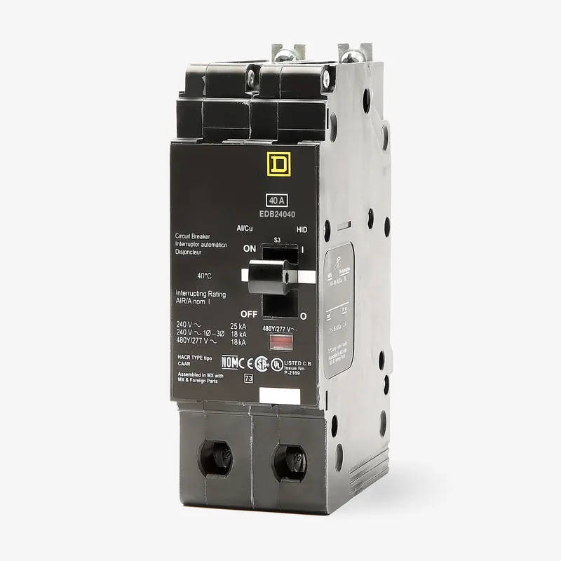 Square D EDB24040 - 40A 2 Pole Miniature Circuit Breaker In Demand