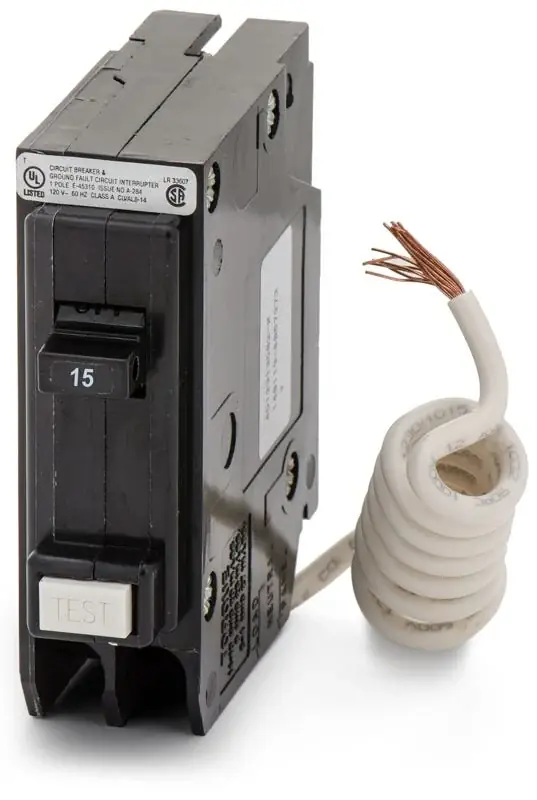 Exclusive Offer Eaton / Cutler-Hammer GFCB115 - 15A GFCI Miniature Circuit Breaker