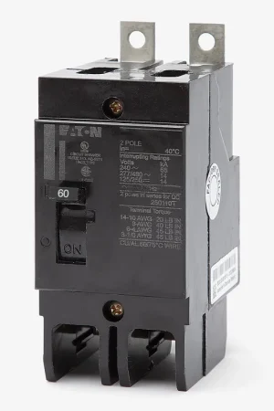 Must Have Eaton / Cutler-Hammer GHB2060 - 60A 2 Pole Molded Case Circuit Breaker