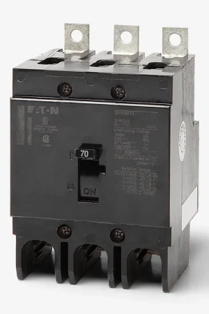 Fast Shipping Eaton / Cutler-Hammer GHB3070 - 70A 3 Pole Molded Case Circuit Breaker