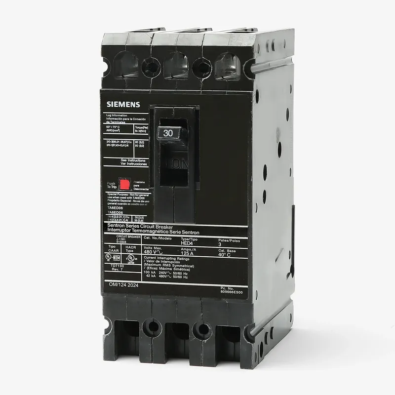 Hot Deal Siemens HED43B030 - 30A 3 Pole Molded Case Circuit Breaker
