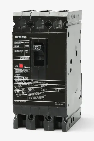 Best Seller Siemens HHED63B070 - 70A 3 Pole Molded Case Circuit Breaker