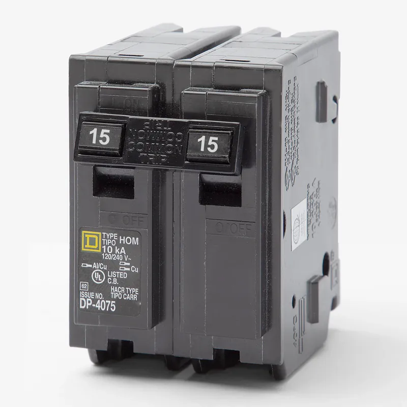 Square D HOM215 - 15A 2 Pole Miniature Circuit Breaker Crafted