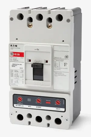 Eaton / Cutler-Hammer KD3125 - 125A 3 Pole Molded Case Circuit Breaker Fan Favorite