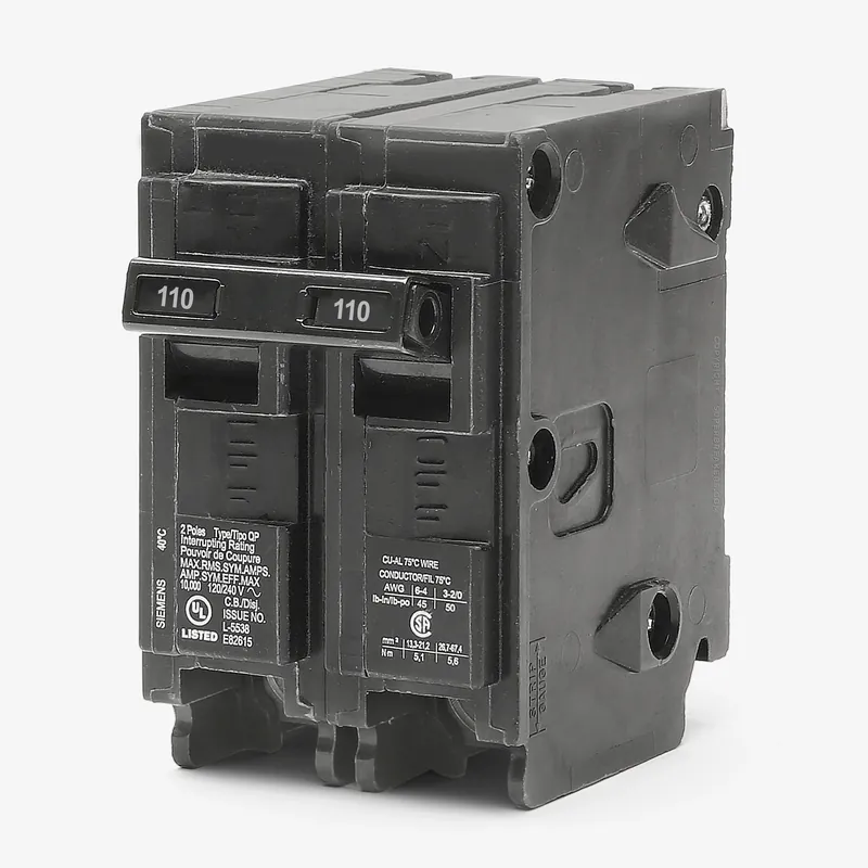 Siemens Q2110 - 110A 2 Pole Miniature Circuit Breaker Express Delivery