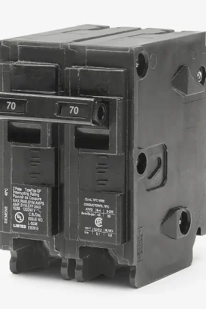 Siemens Q270 - 70A 2 Pole Miniature Circuit Breaker Luxury
