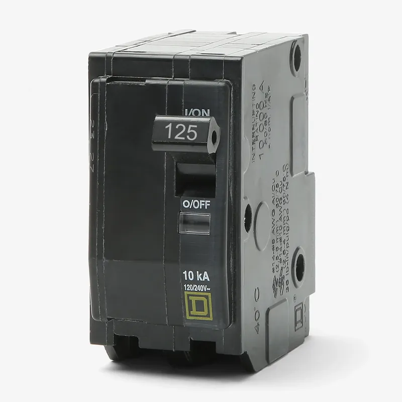 Hassle-Free Returns Square D QO2125 - 125A 2 Pole Miniature Circuit Breaker