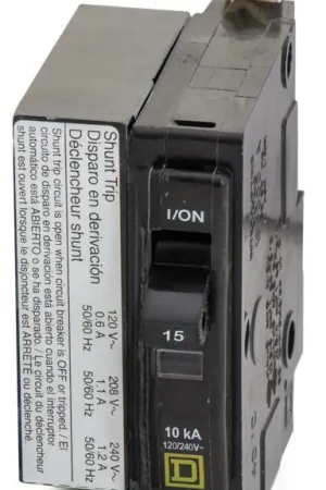 Bargain Square D QOB115-1021 - 15A 1 Pole Miniature Circuit Breaker