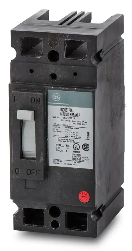 Buy Direct ABB / General Electric TEB122020 - 20A 2 Pole Molded Case Circuit Breaker