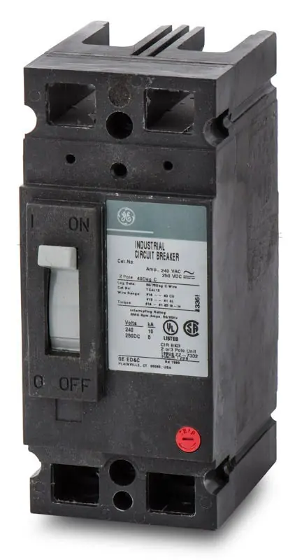 ABB / General Electric TEB122035 - 35A 2 Pole Molded Case Circuit Breaker One Day Deal