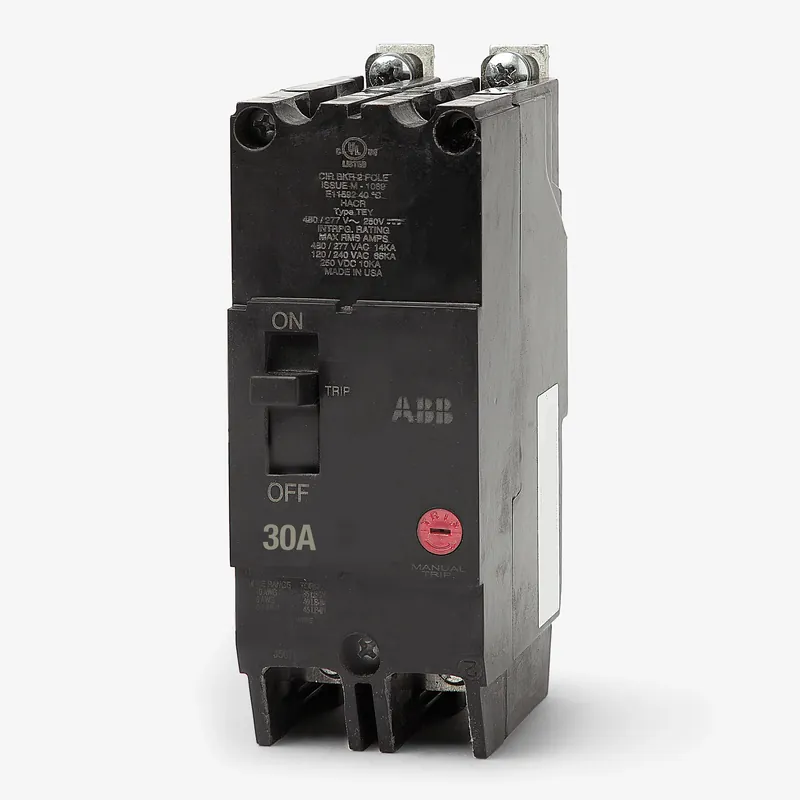 Clearance ABB / General Electric TEY230 - 30A 2 Pole Miniature Circuit Breaker