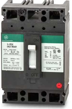 Professional Grade ABB / General Electric THED124060 - 60A 2 Pole Molded Case Circuit Breaker