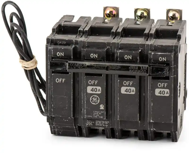 Brand New ABB / General Electric THQB32040ST1 - 40A 3 Pole Miniature Circuit Breaker