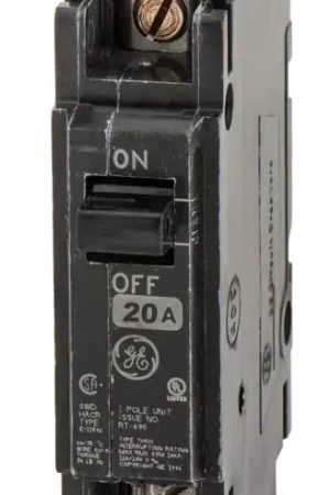 Crafted ABB / General Electric THQC1120 - 20A 1 Pole Molded Case Circuit Breaker