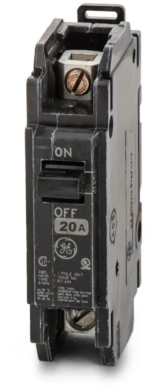 Crafted ABB / General Electric THQC1120 - 20A 1 Pole Molded Case Circuit Breaker