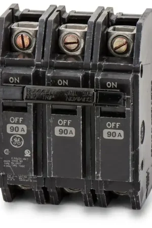 Today Only ABB / General Electric THQC32090WL - 90A 3 Pole Molded Case Circuit Breaker