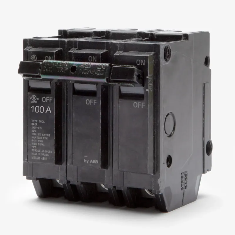 ABB / General Electric THQL32100 - 100A 3 Pole Miniature Circuit Breaker Special Discount