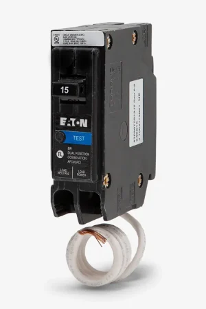 Hassle-Free Returns Eaton / Cutler-Hammer BRN115DF - 15A Dual Function Miniature Circuit Breaker