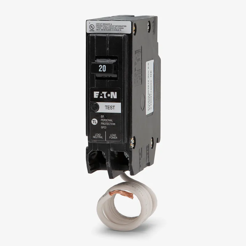 Super Sale Eaton / Cutler-Hammer BRN120GF - 20A GFCI Miniature Circuit Breaker