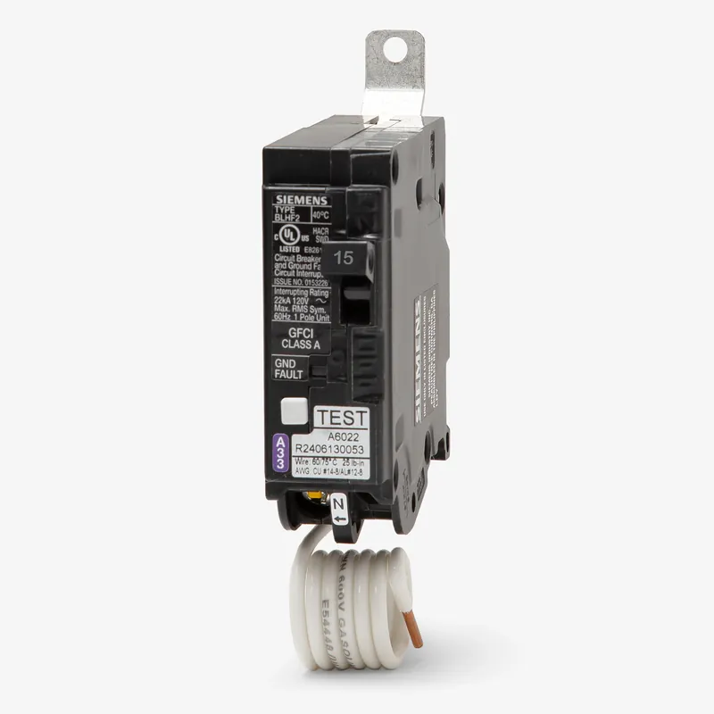 Siemens BF115AH - 15A GFCI Molded Case Circuit Breaker Crafted