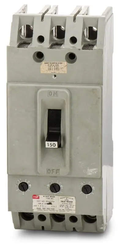 Federal Pacific HFJ434150 - 150A 3 Pole Molded Case Circuit Breaker Super Sale