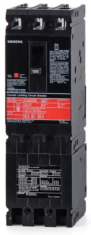 Siemens CED63S100A - 100A 3 Pole Molded Case Switch Direct From Factory