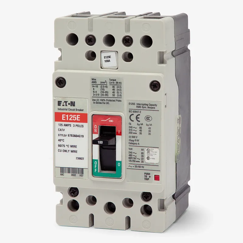 Flash Sale Eaton / Cutler-Hammer EGE3100FFG - 100A 3 Pole Molded Case Circuit Breaker