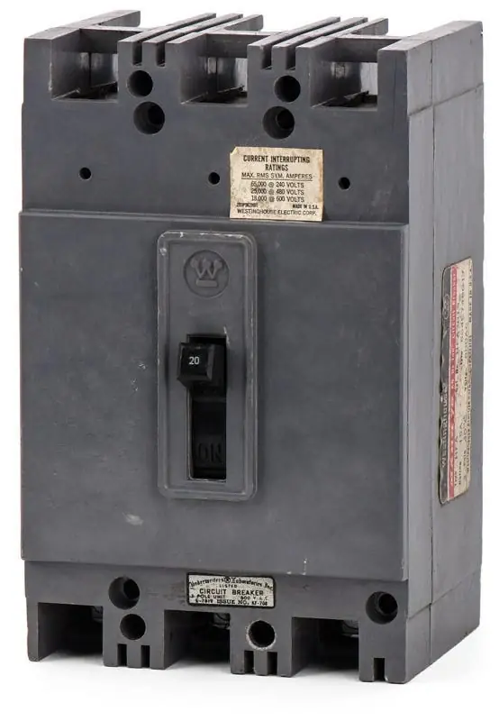 Eaton / Cutler-Hammer HFA3020 - 20A 3 Pole Molded Case Circuit Breaker Professional Grade